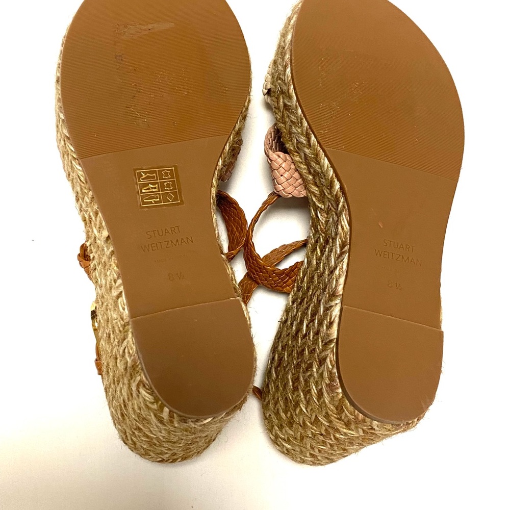 Stuart Weitzman Elsie Block Wedge Espadrille - image 5